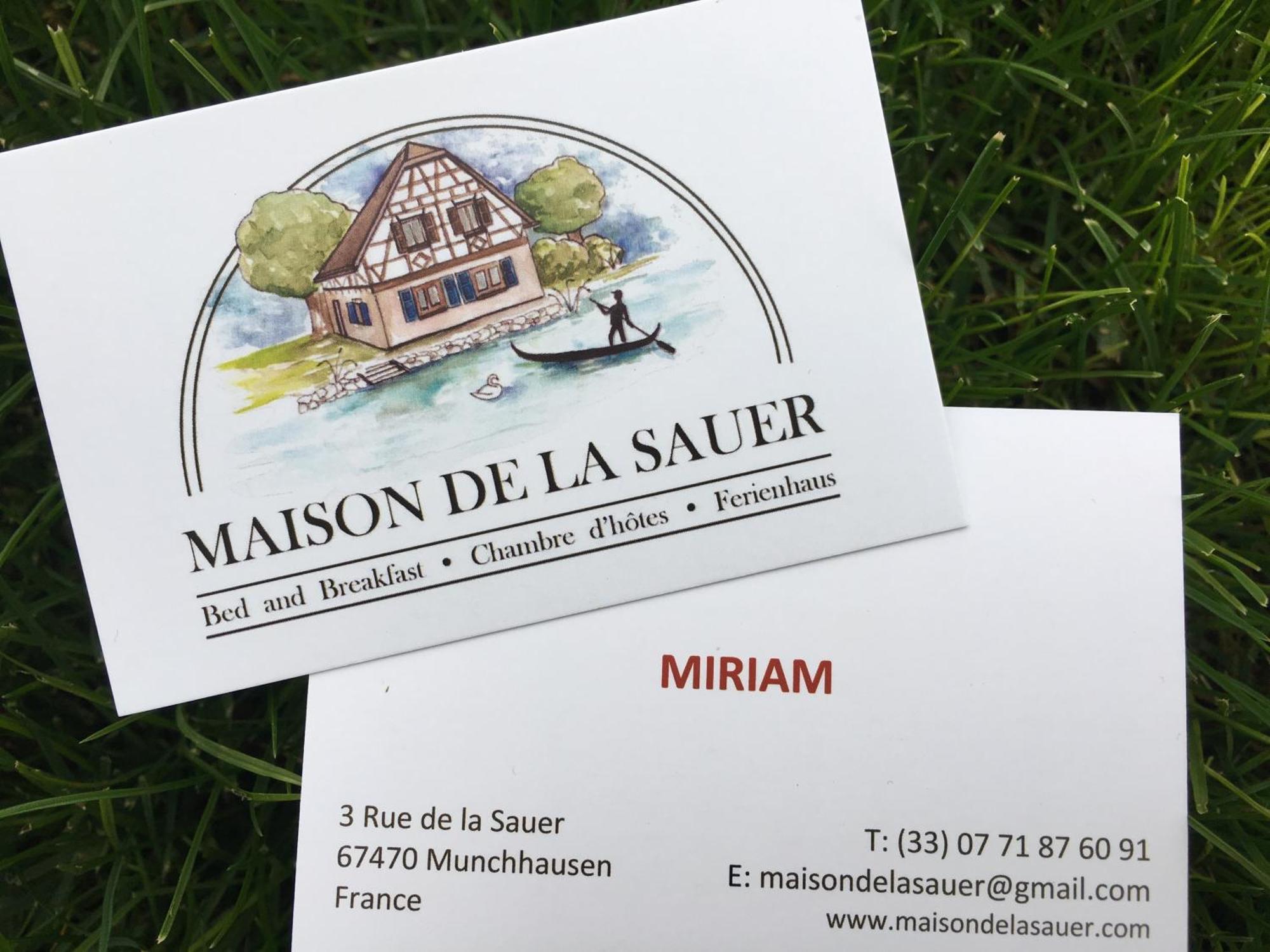 Maison De La Sauer - Bed And Breakfast | Chambre D'Hotes | Ferienhaus Munchhausen Bagian luar foto